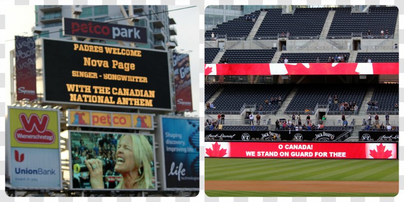 Baseball Park Scoreboard Display Advertising Device Transparent PNG