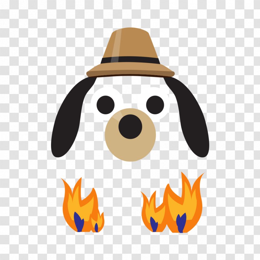 Puppy Dog Clip Art Illustration Hat - Headgear - Winter Bash Transparent PNG