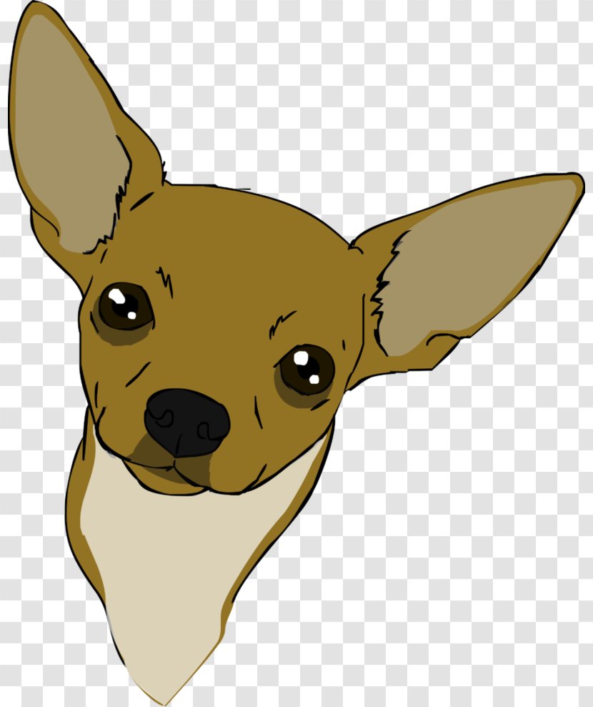 Chihuahua Italian Greyhound Puppy Dog Breed Clip Art - Cartoon Transparent PNG