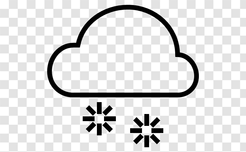 Snow Cartoon - Line Art Weather And Climate Transparent PNG