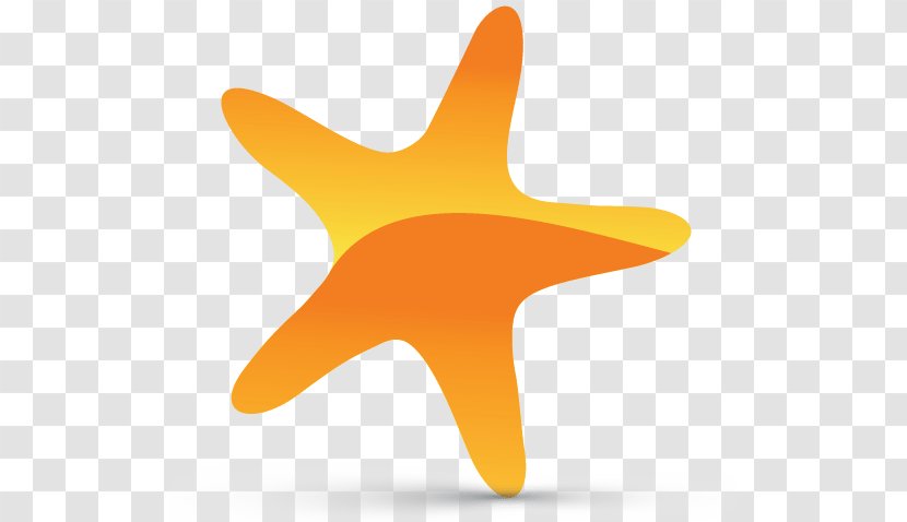 Starfish Logo E.s.a.t. Etic Établissement Et Service D'aide Par Le Travail - Yellow Transparent PNG