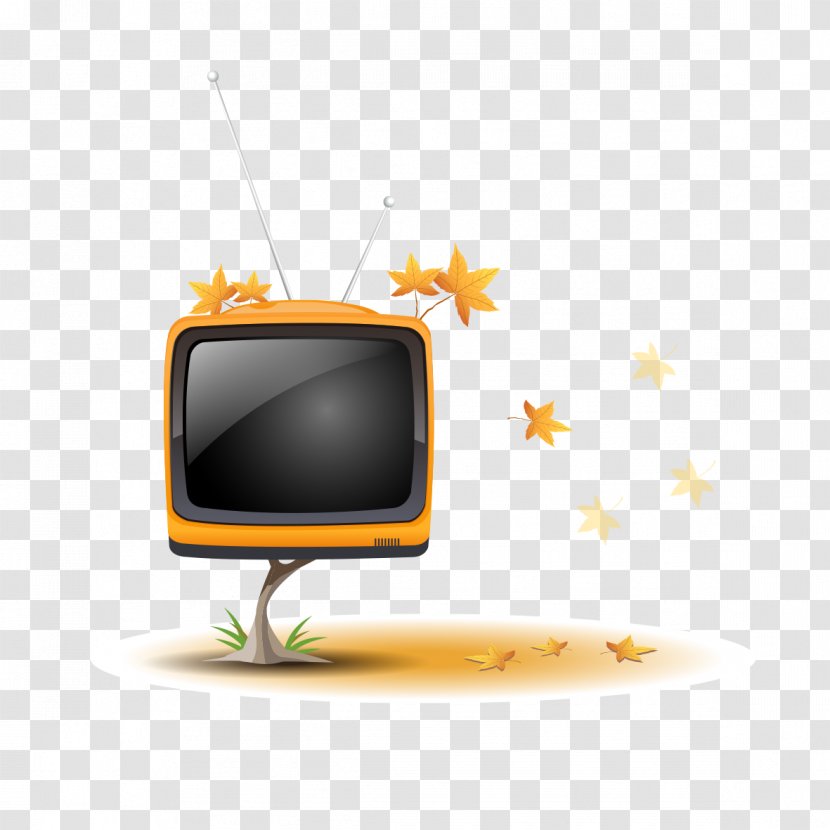 Television Download - Technology - Attractive Maple Leaf Transparent PNG