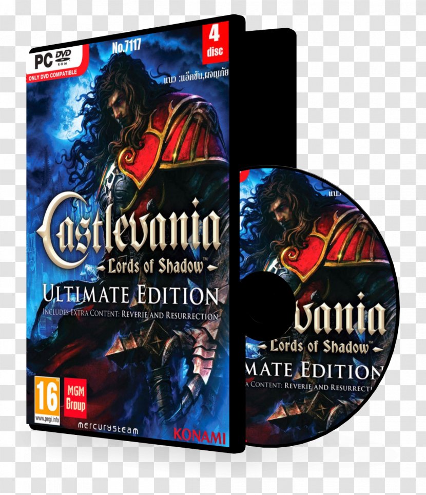 Castlevania: Lords Of Shadow PC Game Video Brand - Castlevania - Edition Transparent PNG