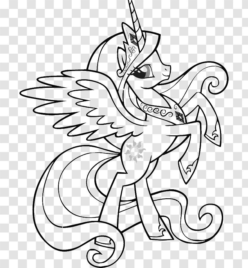 Coloring Book Unicorn Child Flying Horses Drawing - Cartoon Transparent PNG