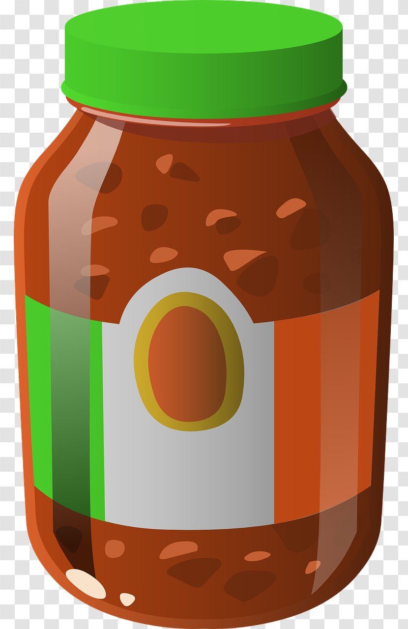 Italian Cuisine Bolognese Sauce Pasta Salsa Spaghetti With Meatballs - Jar Transparent PNG