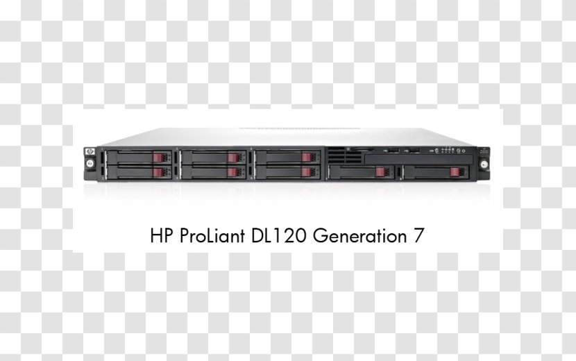 Hewlett-Packard HP ProLiant DL120 G7 Computer Servers Audio Amplifier - Discounts And Allowances - Hewlett-packard Transparent PNG