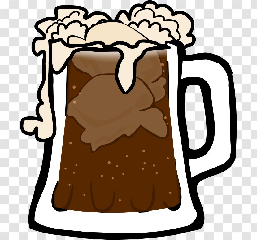 Root Beer Ice Cream Float Fizzy Drinks Transparent PNG