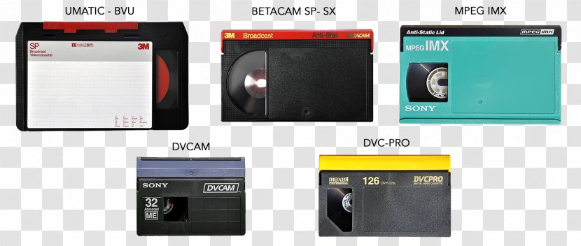 VHS Betamax Videotape Betacam - Heart - Cassette Transparent PNG