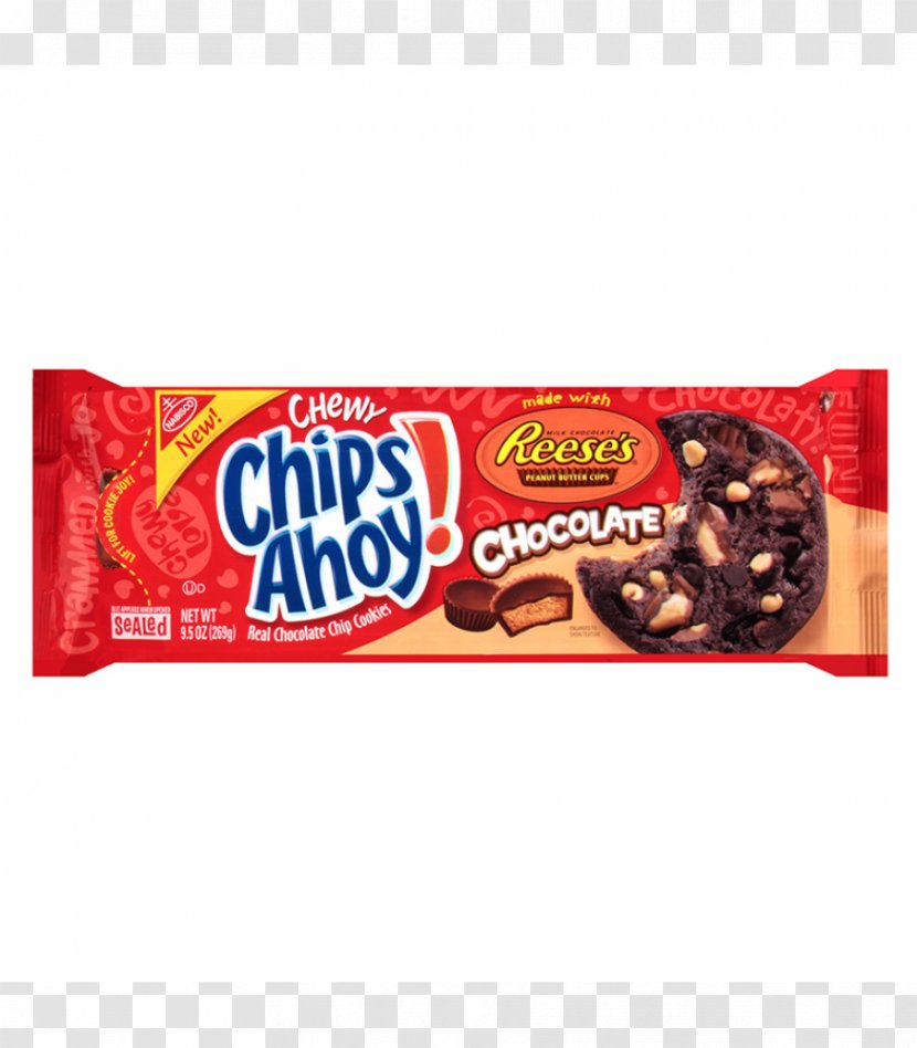 Reese's Peanut Butter Cups Chocolate Chip Cookie Chips Ahoy! Transparent PNG