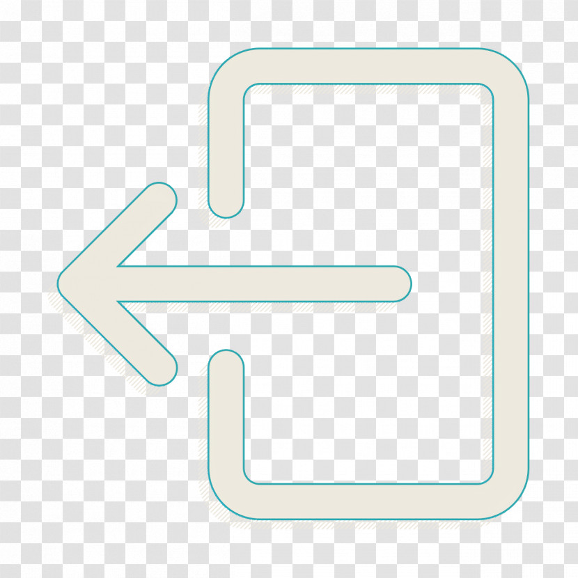 Sign Out Icon Arrow Icon Mintab Outline For IOS Icon Transparent PNG