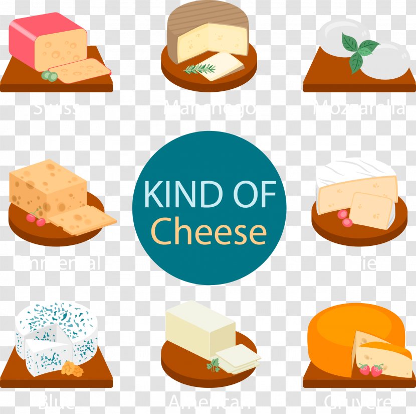 Cheese Clip Art - Vector Hand-painted Transparent PNG