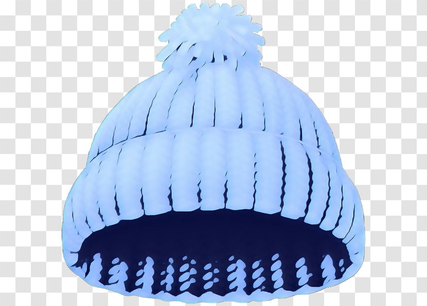Baseball Cap Knit Knitting - Blue - White Transparent PNG