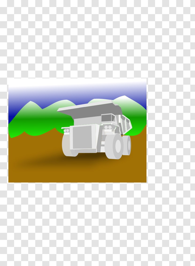 Truck Clip Art - Line - Dump Transparent PNG