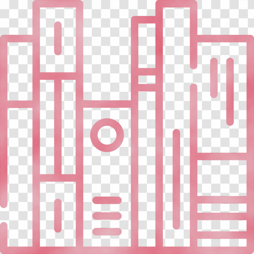 Logo Angle Line Pattern Pink M Transparent PNG