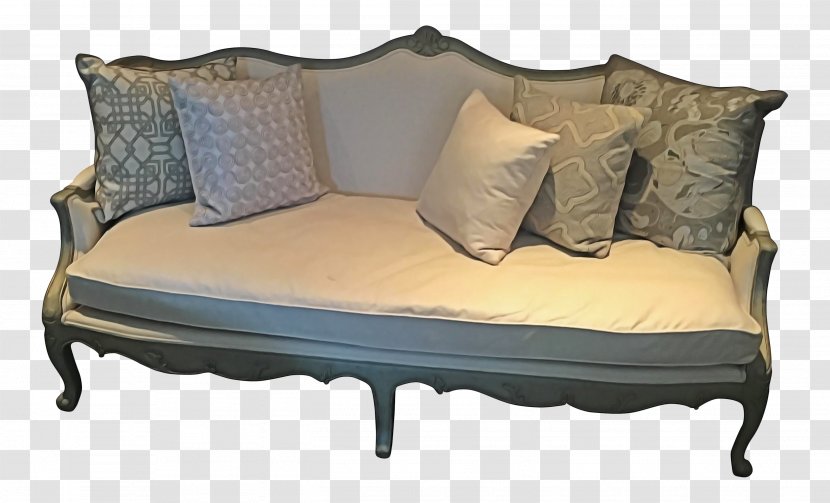 Beige Background Frame - Sofa Bed - Cushion Futon Pad Transparent PNG