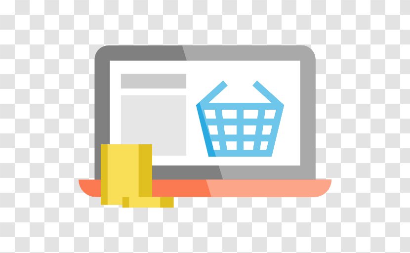 Online Shopping Cart Software Laptop - Yellow Transparent PNG