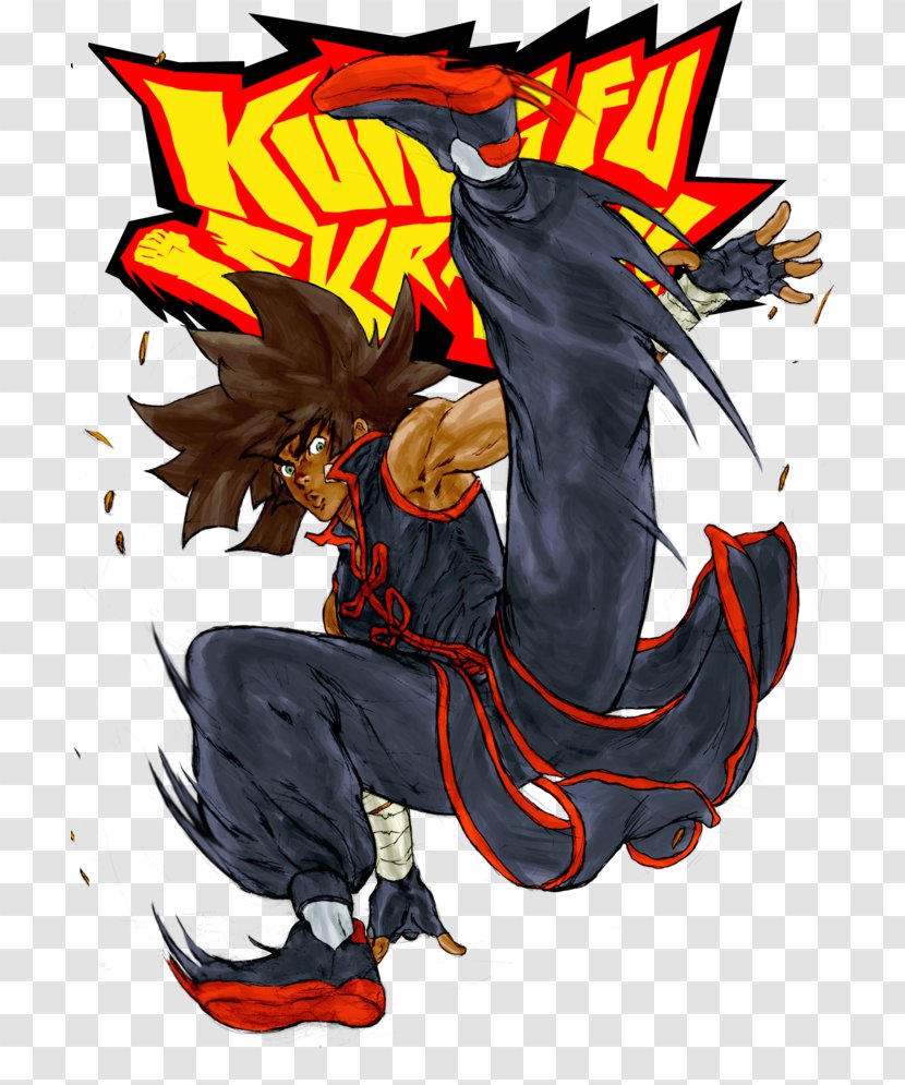 Demon Cartoon Fiction Dragon - Fictional Character - Kung Fu Poster Transparent PNG