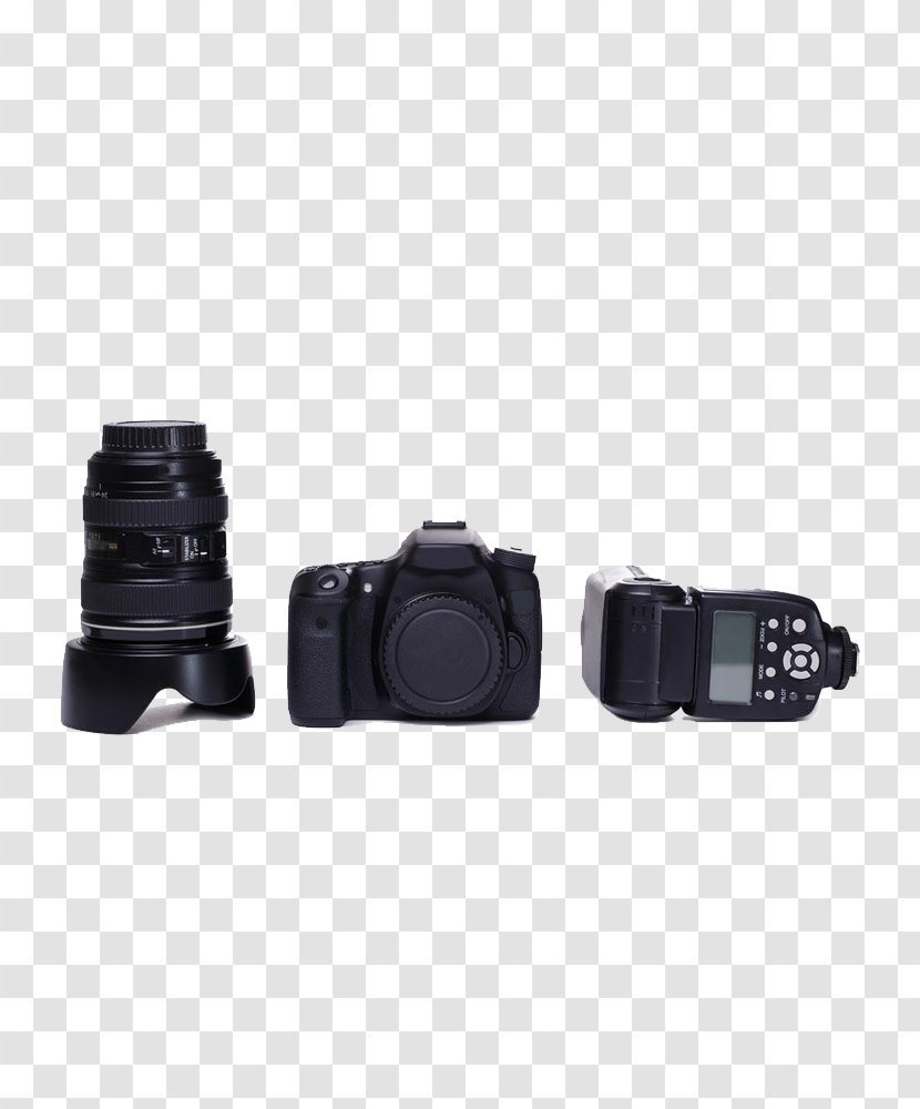 Camera Lens Digital SLR - Close-up Free To Pull Transparent PNG