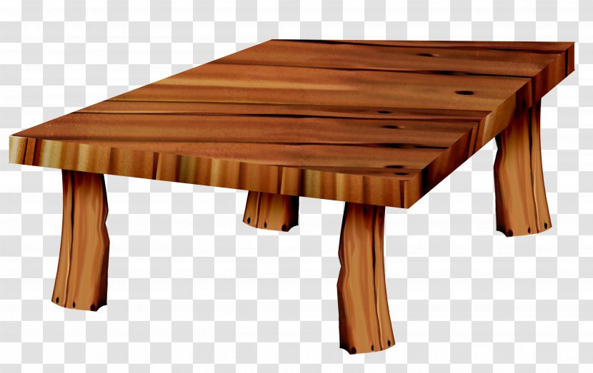 Coffee Table Wood Clip Art - Outdoor Furniture - Wooden Transparent PNG