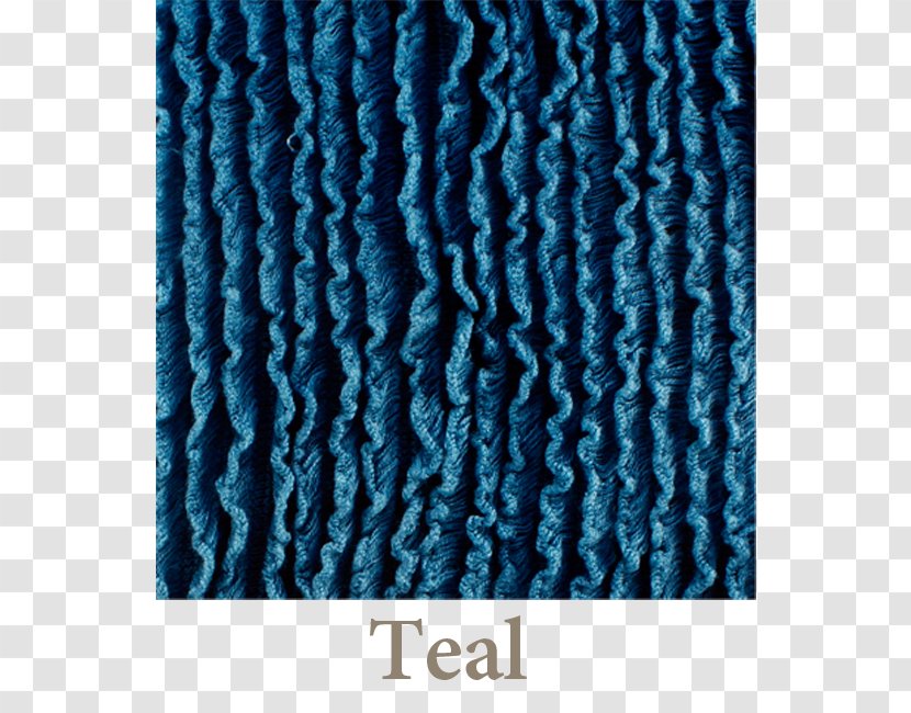 Turquoise Teal Electric Blue Aqua Wool - Color Transparent PNG