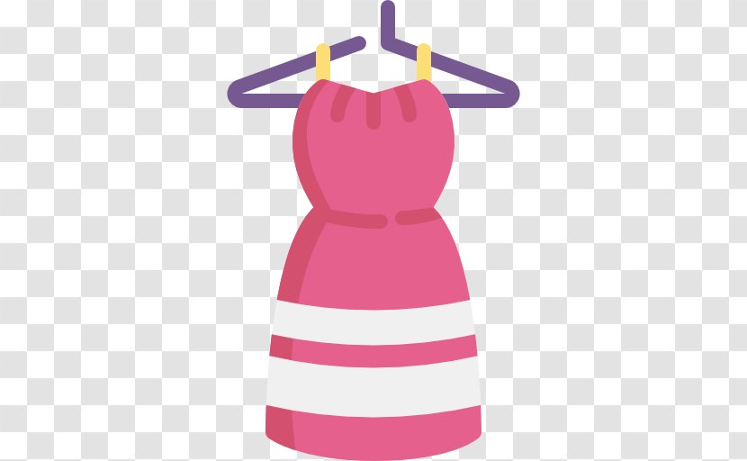 Dress Icon - Neck - Pink Transparent PNG