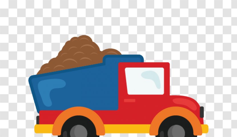 Clip Art Dump Truck - Model Car - Smartart Cartoon Transparent PNG