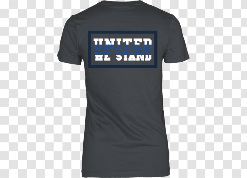 T-shirt Logo Sleeve Font - Blue - Police Line Transparent PNG