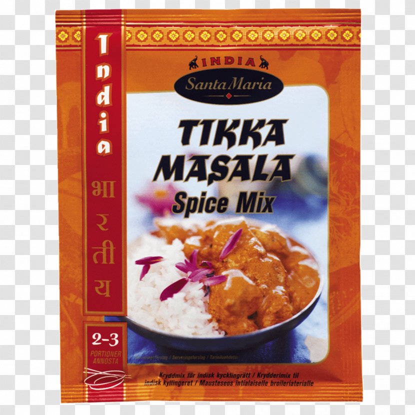 Tandoori Chicken Sauce Dish Spice Mix - Recipe - Masala Transparent PNG