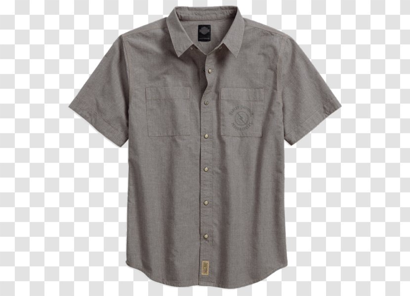 Dress Shirt T-shirt Sleeve Clothing - Chemise Transparent PNG