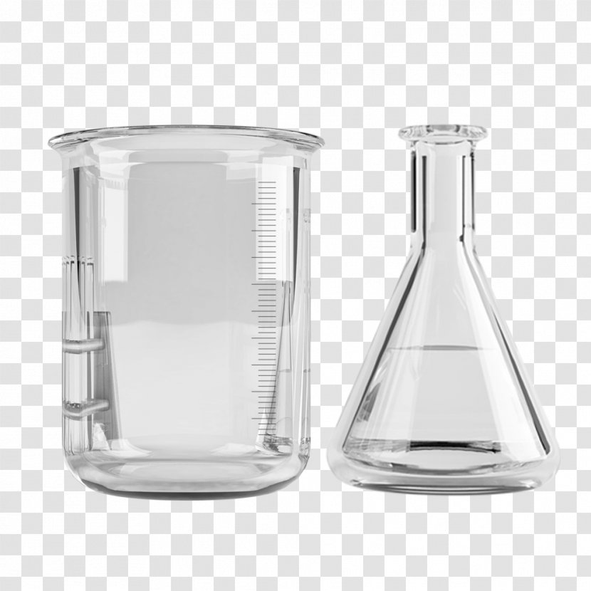 Beaker Erlenmeyer Flask Laboratory - Vecteur - Pull Material Free Transparent PNG