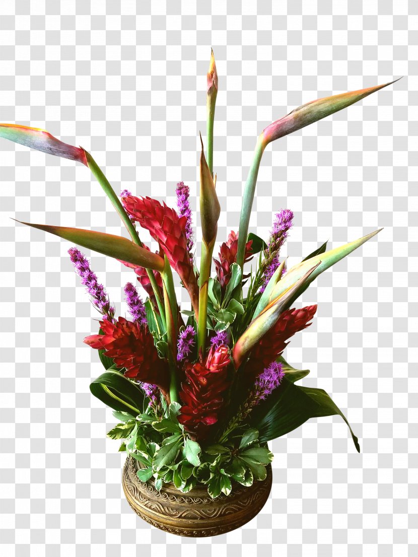 Floral Design Flower Bouquet Cut Flowers Artificial - Pink - Tropical Plant Transparent PNG