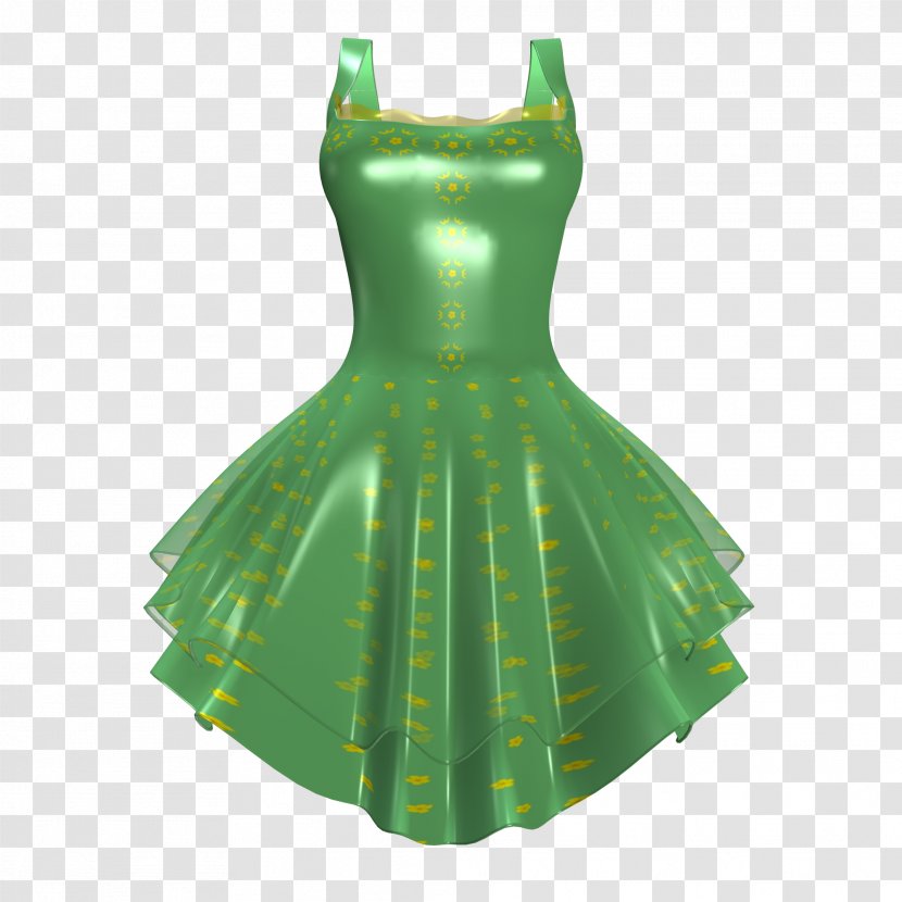 Cocktail Dress Green Dance Transparent PNG