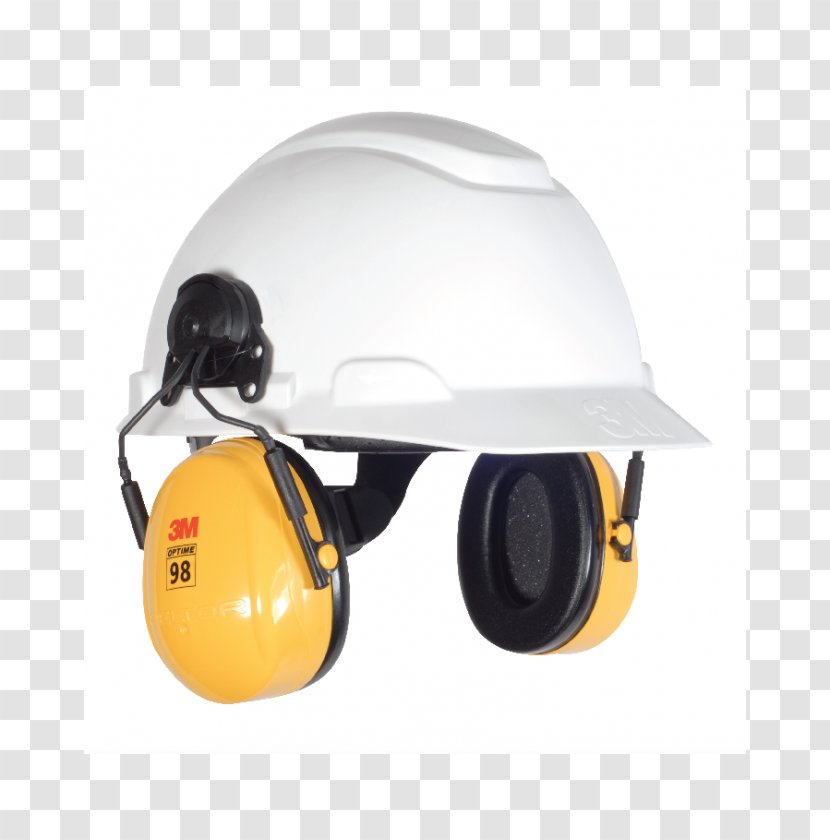 Bicycle Helmets Hard Hats Motorcycle Earmuffs Peltor - Hardware Transparent PNG