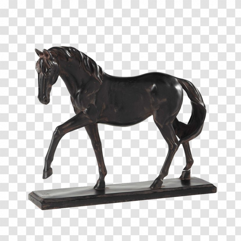 Stallion Table Morgan Horse Appaloosa Polyresin - Rein Transparent PNG