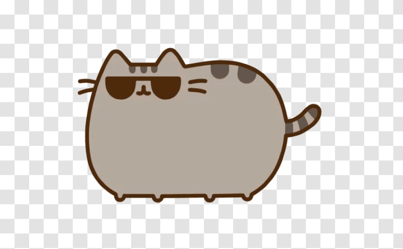 I Am Pusheen The Cat British Shorthair Tabby Clip Art - Breed - With Glasses Transparent PNG