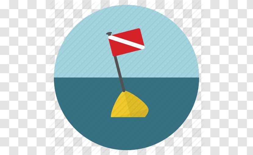 Underwater Diving Scuba Diver Down Flag & Swimming Fins - Freediving - Flag, Icon Transparent PNG