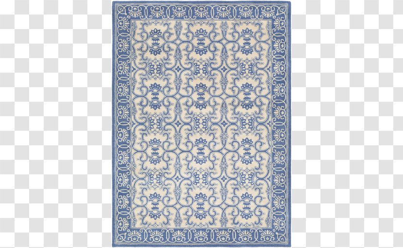 Carpet Tufting Area Rectangle Blue - Knot Transparent PNG