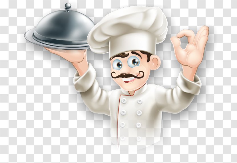 Pizza Italian Cuisine Chef - Cook - Cartoon Transparent PNG