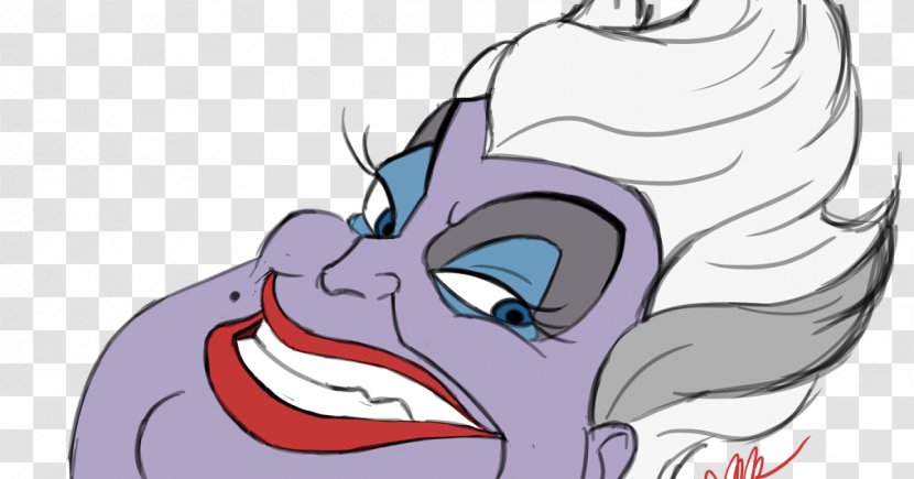 Ursula Ariel Mickey Mouse Shiny Chariot YouTube - Frame Transparent PNG
