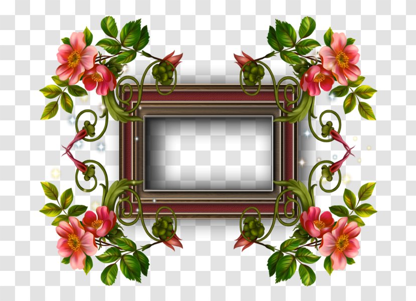 Floral Design Picture Frames Clip Art - Data - Madrid Transparent PNG