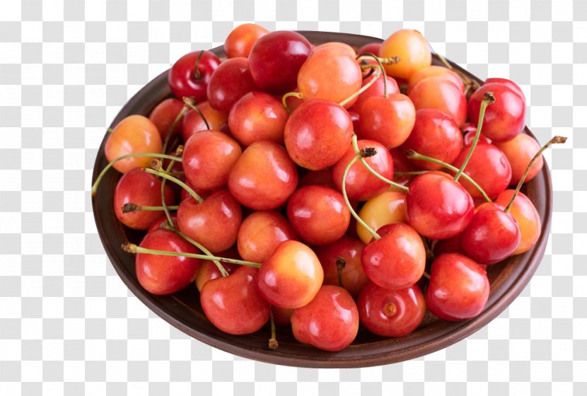 Barbados Cherry Vegetarian Cuisine Cranberry Malpighia Glabra - Food - Wood Tray Buckle-free Material Transparent PNG