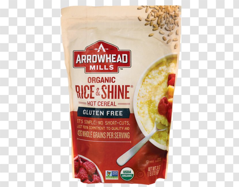 Vegetarian Cuisine Breakfast Cereal Organic Food Arrowhead Mills - Quinoa - Rice Transparent PNG