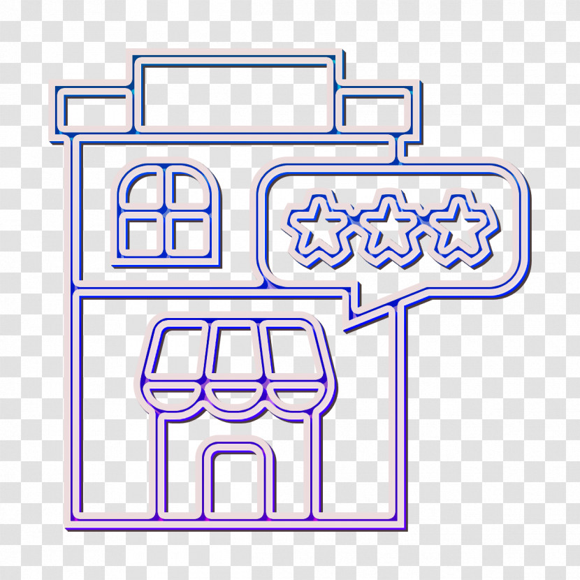 Rating Icon Hotel Services Icon Hotel Icon Transparent PNG