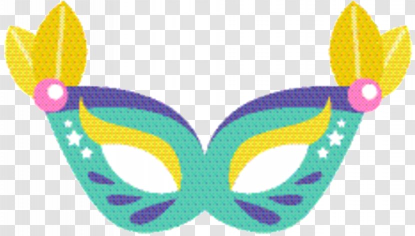 Butterfly - Purple - Carnival Turquoise Transparent PNG