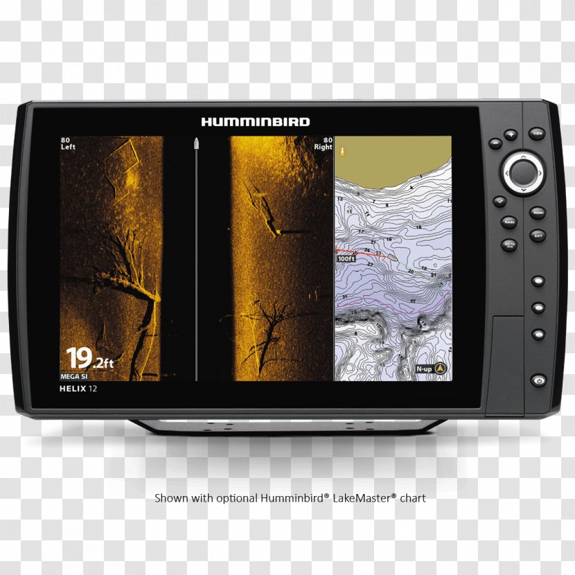 Fish Finders Chartplotter Chirp Global Positioning System Sonar - Electronics - Humminbird Transparent PNG