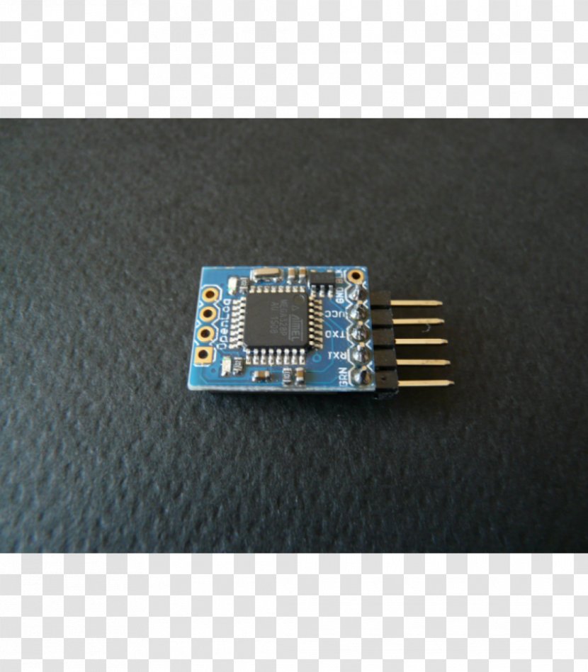 Flash Memory Microcontroller Transistor Hardware Programmer Electronics - Network Cards Adapters - Ledge Transparent PNG
