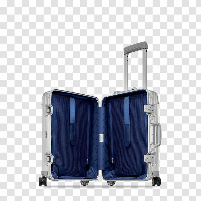 Rimowa Baggage Suitcase Hand Luggage Travel - Metal Transparent PNG