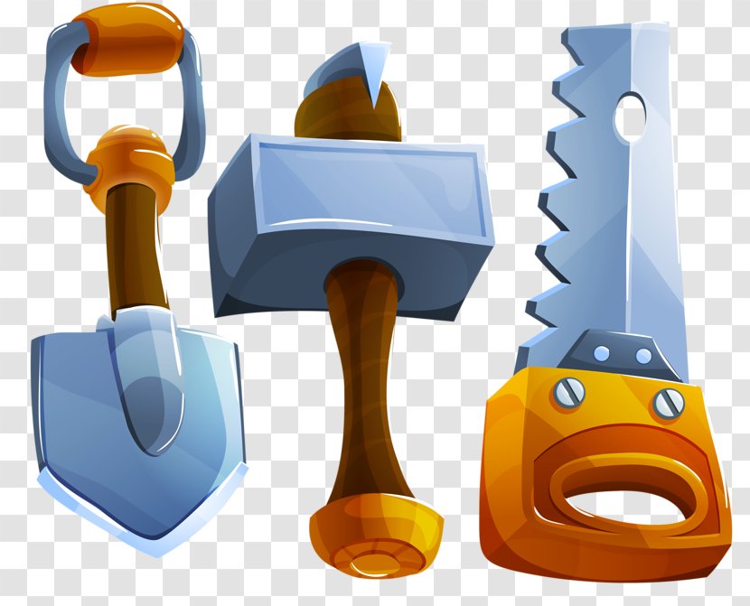 Download Clip Art - Hammer - Spade Hammers And Keys Transparent PNG