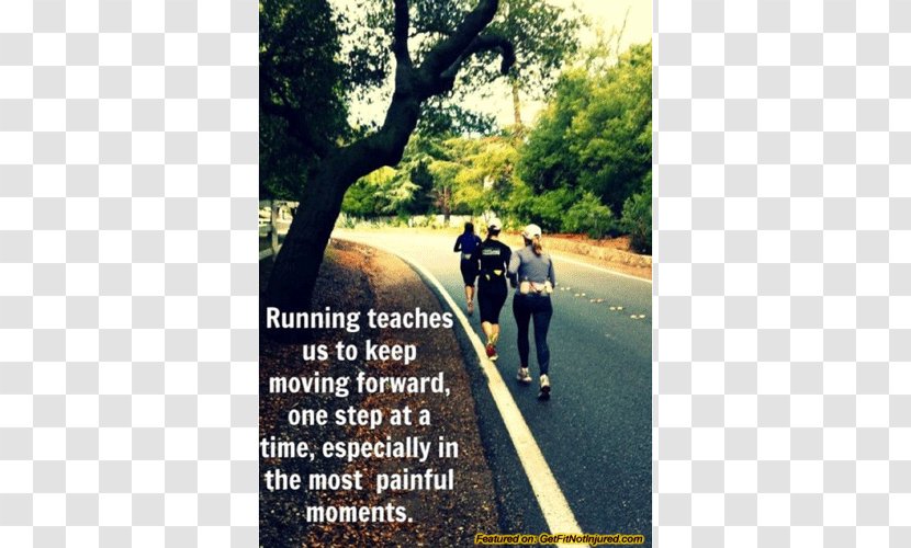 Long-distance Running Marathon Racing Sprint - Path - Keep Moving Transparent PNG