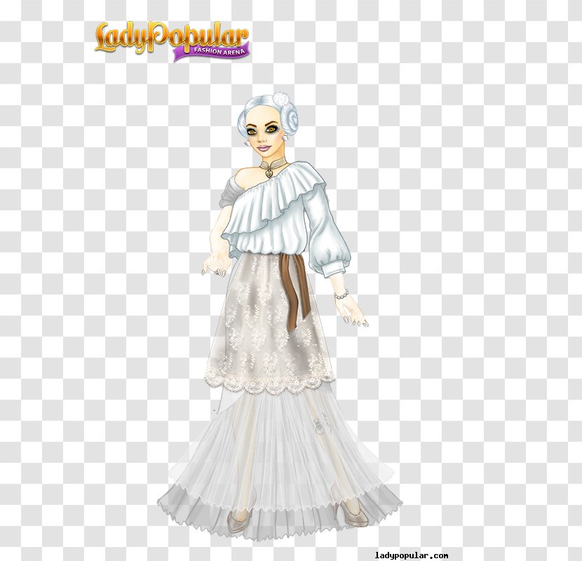 Lady Popular Fashion Game Mario Bros. Dress - Doll - Bros Transparent PNG